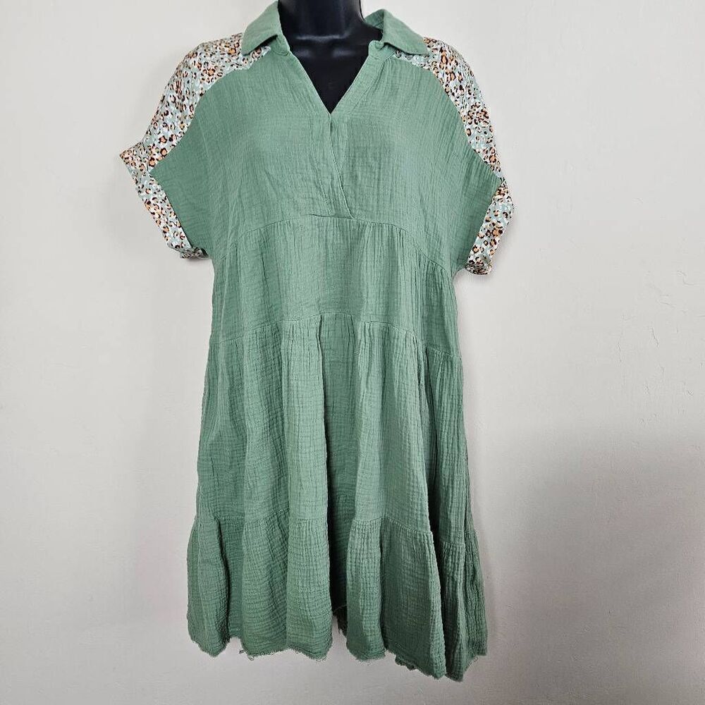 Umgee Short Sleeved Dress